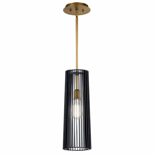 Kichler Linara 1-LT Pendant - Black - 44169BK