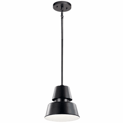 Kichler Lozano 1-LT Outdoor Pendant - Black - 59003BK