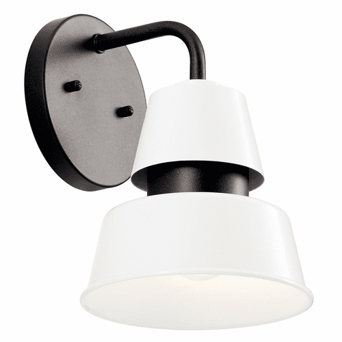 Kichler Lozano 1-LT Outdoor Wall Light - White - 59001WH