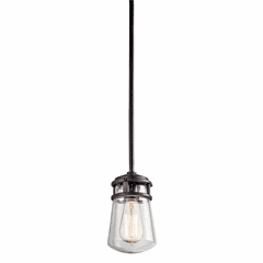 Kichler Lyndon 5" 1-LT Pendant - Bronze - 49446AZ