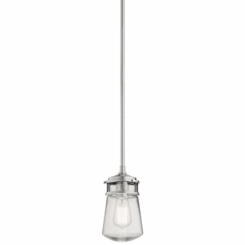 Kichler Lyndon 5" 1-LT Pendant - Brushed Aluminum - 49446BA