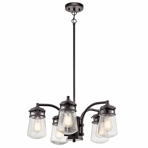 Kichler Lyndon 5-LT Chandelier - Bronze - 49498AZ