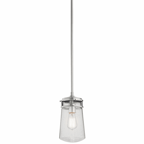 Kichler Lyndon 6" 1-LT Pendant - Brushed Aluminum - 49447BA