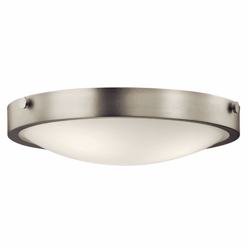Kichler Lytham 3-LT Flush Mount - Brushed Nickel - 42275NI