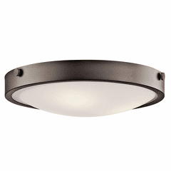 Kichler Lytham 3-LT Flush Mount - Olde Bronze - 42275OZ Kichler Lytham 3-LT Flush Mount - Olde Bronze - 42275OZ