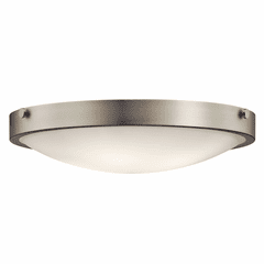 Kichler Lytham 4-LT Flush Mount - Brushed Nickel - 42276NI Kichler Lytham 4-LT Flush Mount - Brushed Nickel - 42276NI