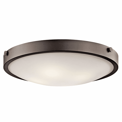 Kichler Lytham 4-LT Flush Mount - Olde Bronze - 42276OZ