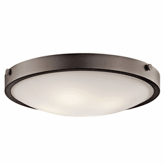Kichler Lytham 4-LT Flush Mount - Olde Bronze - 42276OZ