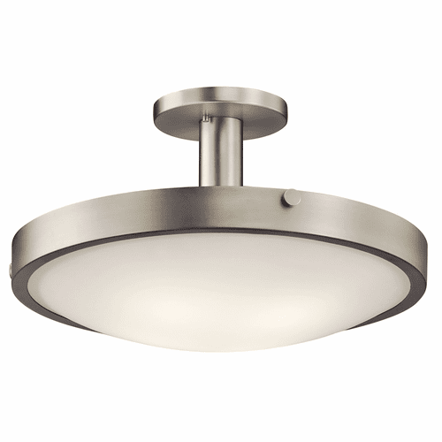 Kichler Lytham 4-LT Semi Flush - Brushed Nickel - 42246NI