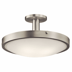 Kichler Lytham 4-LT Semi Flush - Brushed Nickel - 42246NI Kichler Lytham 4-LT Semi Flush - Brushed Nickel - 42246NI