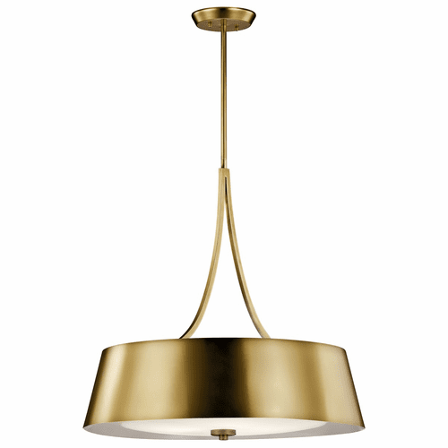 Kichler Maclain 4-LT Round Pendant Natural Bronze - Brass - 43742NBR