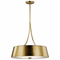 Kichler Maclain 4-LT Round Pendant Natural Bronze - Brass - 43742NBR
