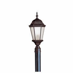 Kichler Madison 1-LT Post Light - Tannery Bronze - 9956TZ Kichler Madison 1-LT Post Light - Tannery Bronze - 9956TZ
