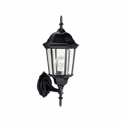 Kichler Madison 1-LT Wall Light - Black - 9654BK