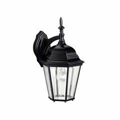 Kichler Madison 1-LT Wall Light - Black - 9655BK