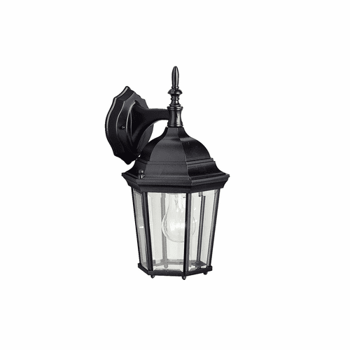 Kichler Madison 14.75" 1-LT Wall Light - Black - 9650BK