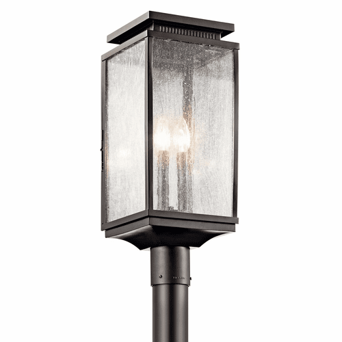 Kichler Manningham 3-LT Post Light - Olde Bronze - 49388OZ