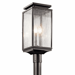 Kichler Manningham 3-LT Post Light - Olde Bronze - 49388OZ