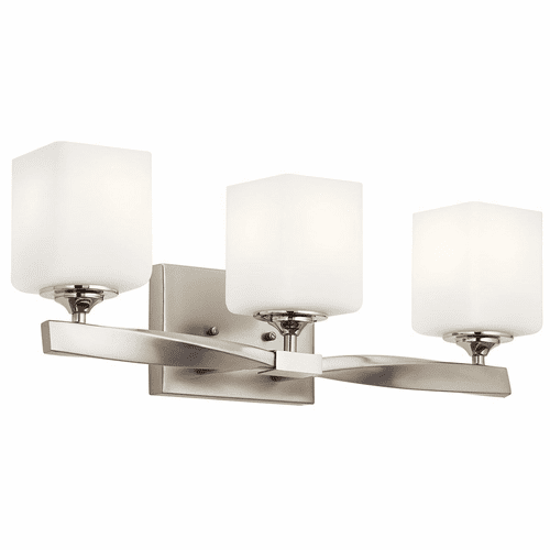 Kichler Marette 3-LT Bath Light - Brushed Nickel - 55002NI