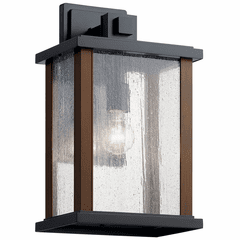 Kichler Marimount 1-LT Outdoor Wall Light - Black - 59018BK