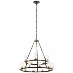 Kichler Mathias 2 Tier 5-LT Chandelier - Olde Bronze - 52109OZ