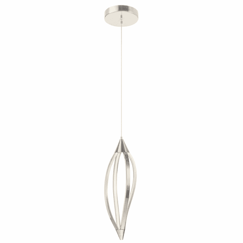 Kichler Meridian 7.75" 1-LT LED Mini Pendant - Brushed Nickel - 83392
