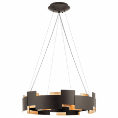 Kichler Moderne 26.5" LED Chandelier - Olde Bronze - 42992OZLED
