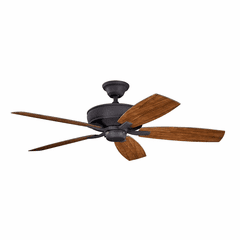Kichler Monarch II Patio 52" Ceiling Fan - Distressed Black - 310103DBK