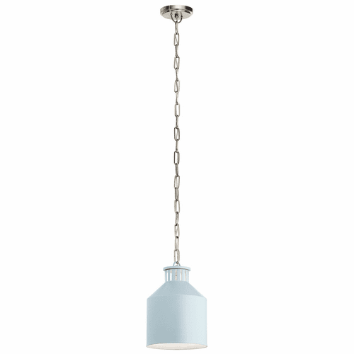 Kichler Montauk 1-LT Mini Pendant - Light Blue - 44306LBL