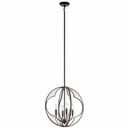 Kichler Montavello 4-LT Chandelier - Olde Bronze - 43096OZ