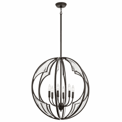 Kichler Montavello 6-LT Chandelier - Olde Bronze - 43097OZ Kichler Montavello 6-LT Chandelier - Olde Bronze - 43097OZ