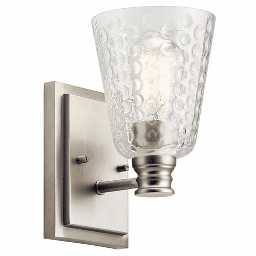 Kichler Nadine 1-LT Wall Sconce - Brushed Nickel - 45095NI