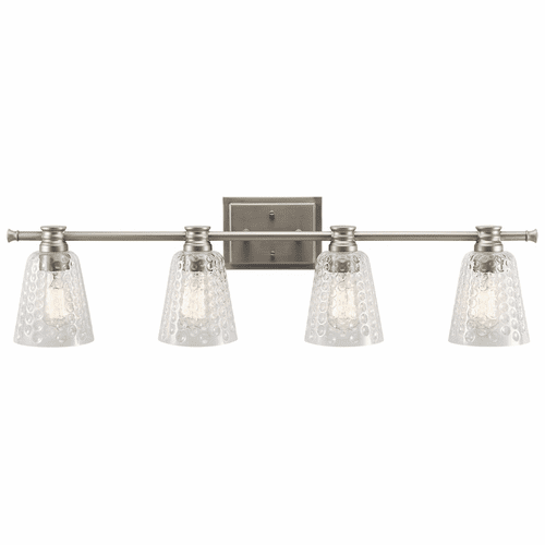 Kichler Nadine 4-LT Vanity Light - Brushed Nickel - 45098NI