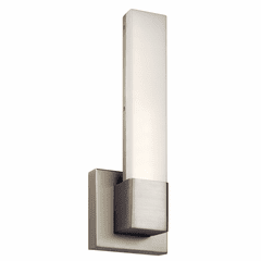 Kichler Neltev 14.5" LED Sconce with Down Light - Satin Nickel - 83793 Kichler Neltev 14.5" LED Sconce with Down Light - Satin Nickel - 83793
