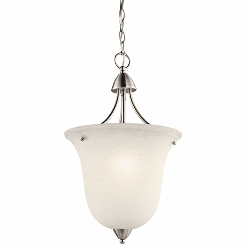 Kichler Nicholson 1-LT Foyer Pendant - Brushed Nickel - 42882NI