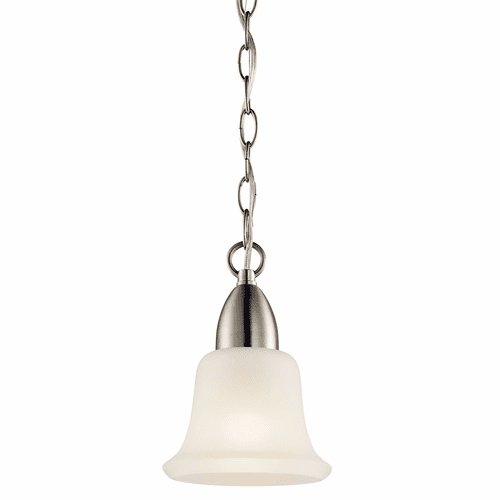 Kichler Nicholson 1-LT Mini Pendant - Brushed Nickel - 42880NI