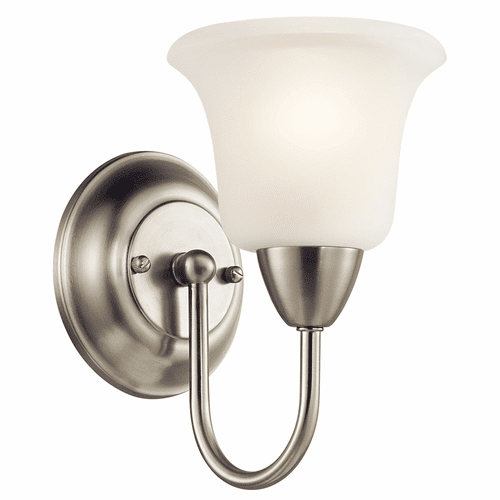 Kichler Nicholson 1-LT Wall Sconce - Brushed Nickel - 45881NI