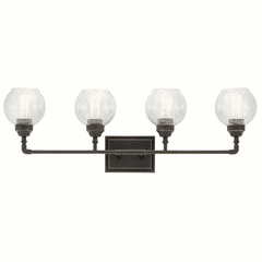 Kichler Niles 4-LT Vanity Light - Olde Bronze - 45593OZ
