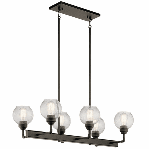Kichler Niles 6-LT Linear Chandelier - Olde Bronze - 43994OZ