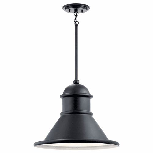 Kichler Northland 1-LT Pendant - Black - 49777BK