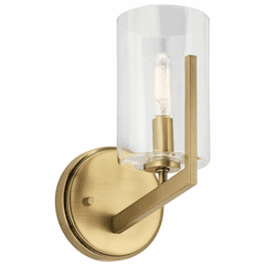 Kichler Nye 1-LT Wall Sconce - Brushed Natural Brass - 52316BNB
