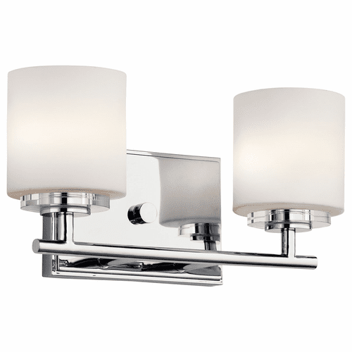 Kichler O Hara 2-LT Vanity Light - Chrome - 45501CH