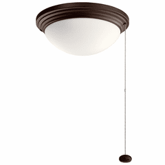 Kichler Outdoor Wet Ceiling Fan Light Kit - Coffee Mocha - 380912CMO