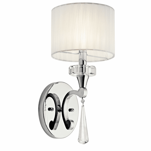 Kichler Parker Point 1-LT Wall Sconce - Chrome - 42634CH