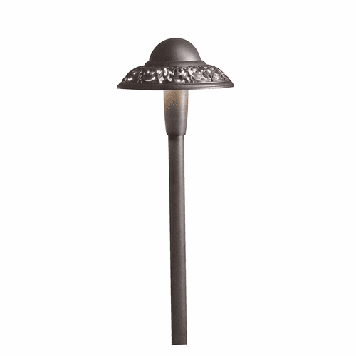 Kichler Pierced Dome 2700K LED Path Light - Bronze - 15857AZT27R