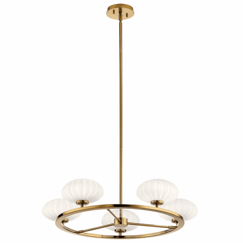 Kichler Pim 1 Tier 5-LT Chandelier - Fox Gold - 52223FXG