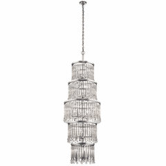 Kichler Piper 18-LT Chandelier - Chrome - 43758CH