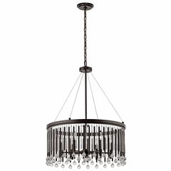 Kichler Piper 6-LT Chandelier - Espresso - 43723ESP Kichler Piper 6-LT Chandelier - Espresso - 43723ESP