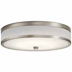Kichler Pira 15" LED Flush Mount - Brushed Nickel - 11303NILED