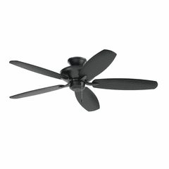Kichler Renew 52" Ceiling Fan - Satin Black - 330164SBK Kichler Renew 52" Ceiling Fan - Satin Black - 330164SBK